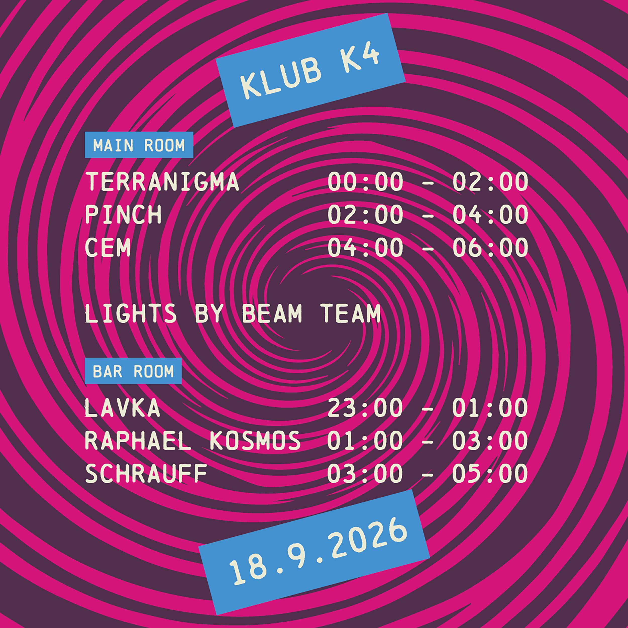 KIM2026 FULL LINEUP timetabless